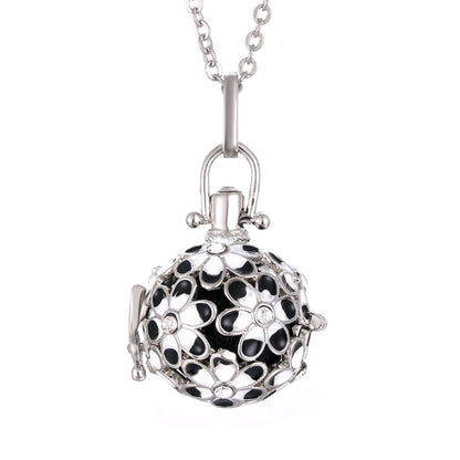 Daisy Drop Necklace – Scented Oil Diffuser Pendant