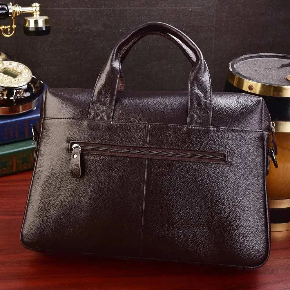 Men's  Leather Handbags Perlen Wiot