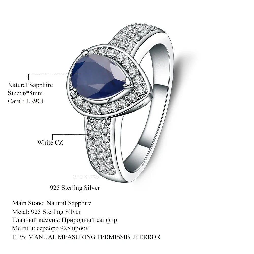 Blue Oval Promise Perlen Wiot