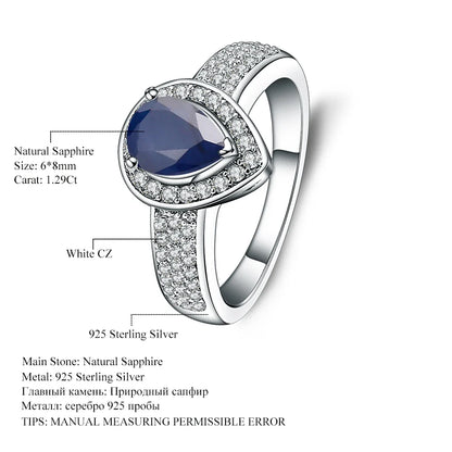 Blue Oval Promise Perlen Wiot