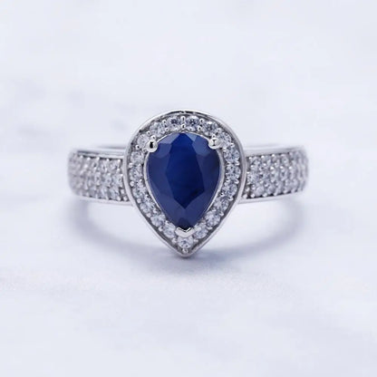 Blue Oval Promise Perlen Wiot