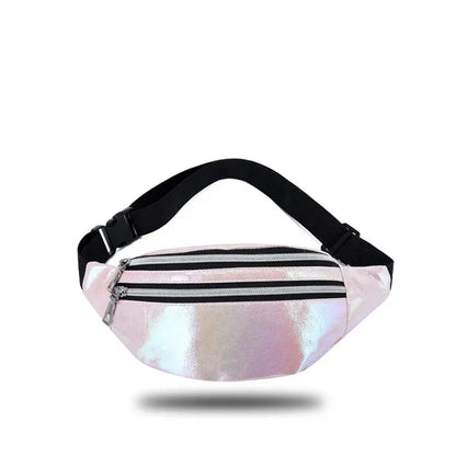 Holographic Fanny Bag: Stylish, trendy, and perfect for any adventure!