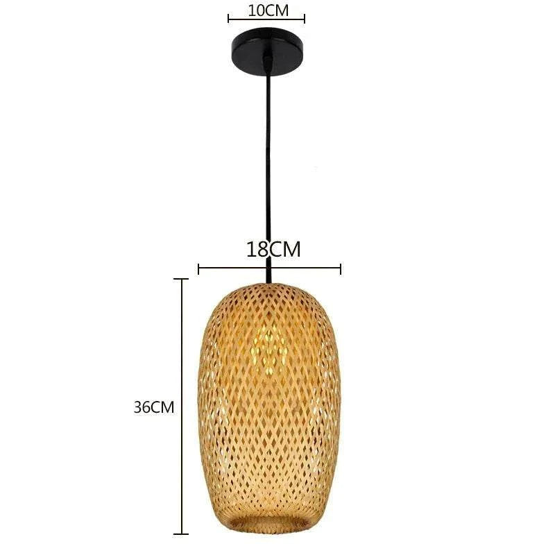 Bamboo Hanging Light Pendant