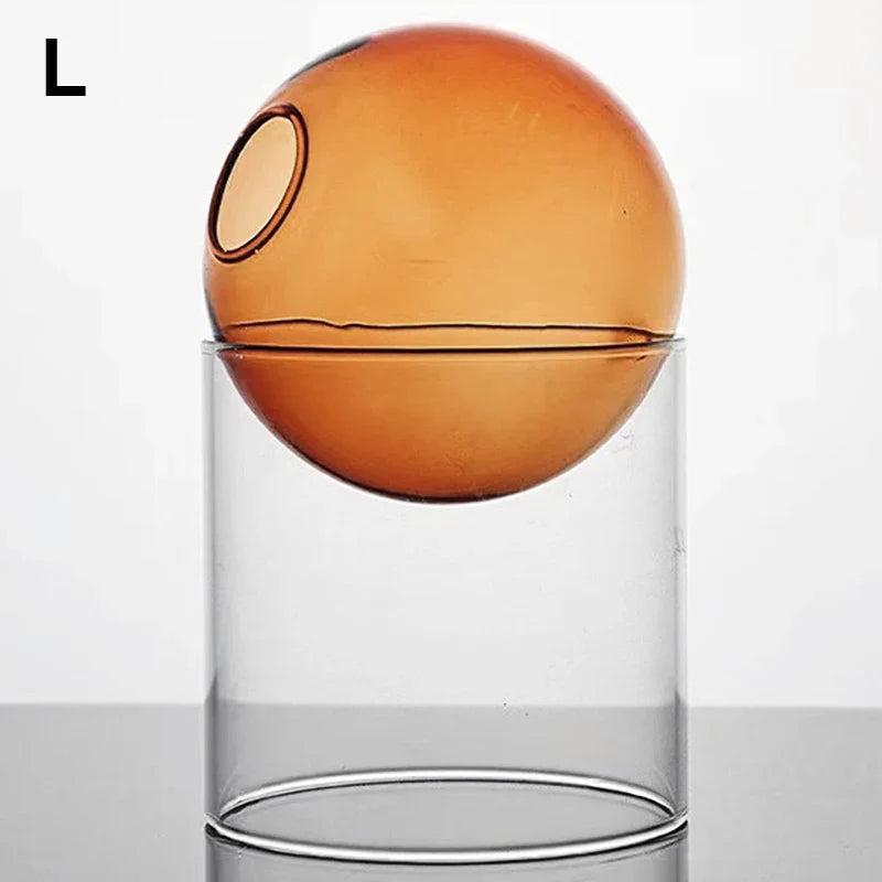 Creative Spheroidal Glass Vase