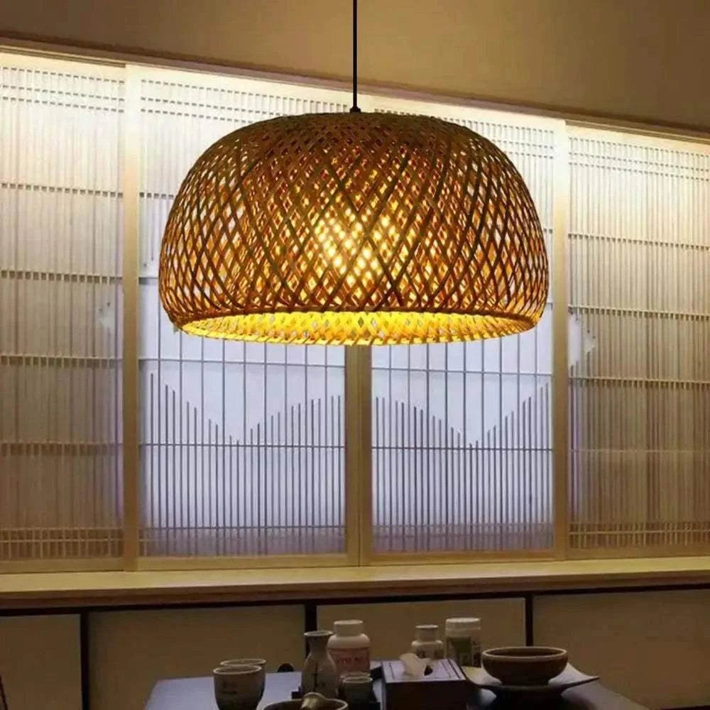 Bamboo Hanging Light Pendant