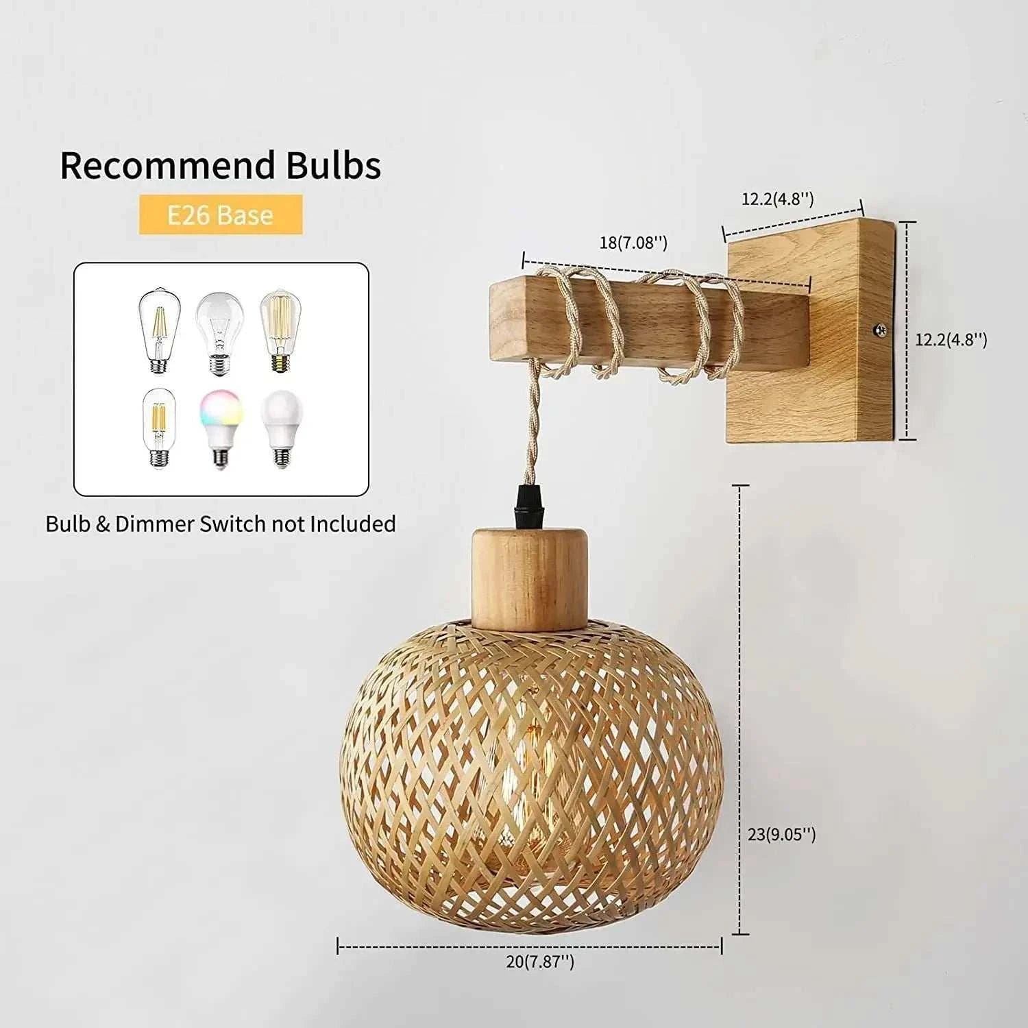 Bamboo Wall Lamp