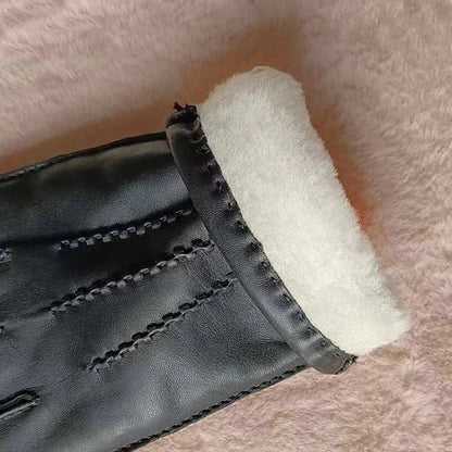 Lambskin Leather Gloves