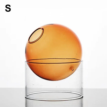 Creative Spheroidal Glass Vase