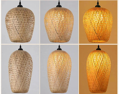 Rattan Bamboo Lamp