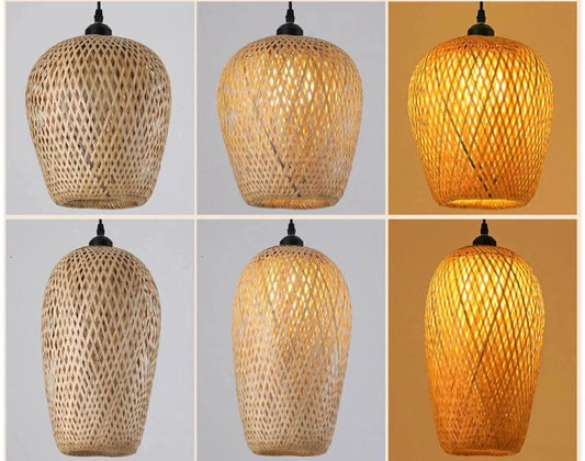 Rattan Bamboo Lamp