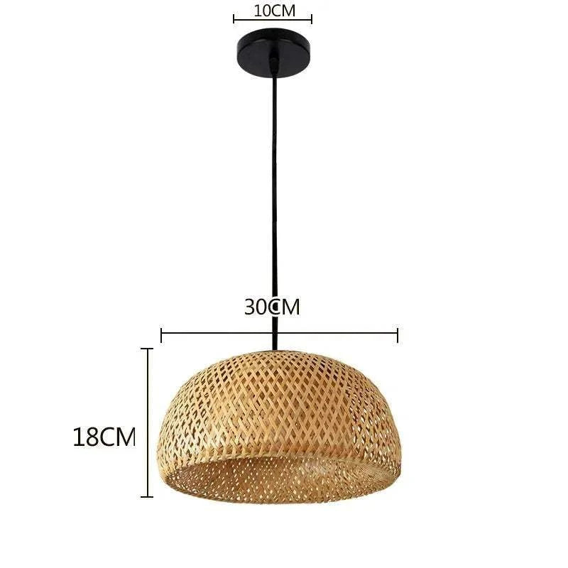 Bamboo Hanging Light Pendant