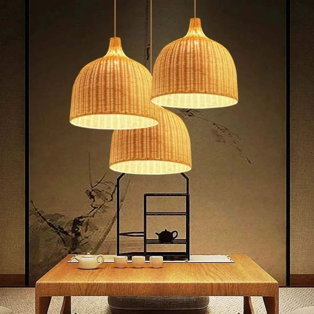 Bamboo Hanging Light Pendant