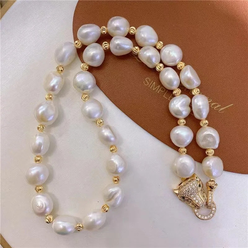 Baroque Pearl Jewelry Set Perlen Wiot