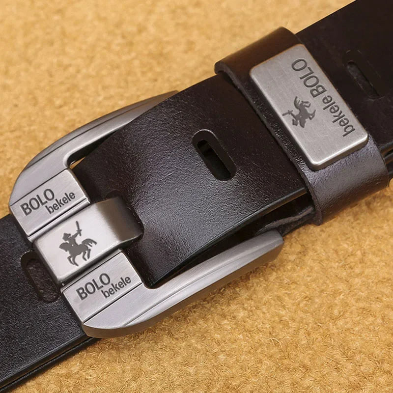 Prime Leather Belt: A timeless, high-quality accessory for any wardrobe.