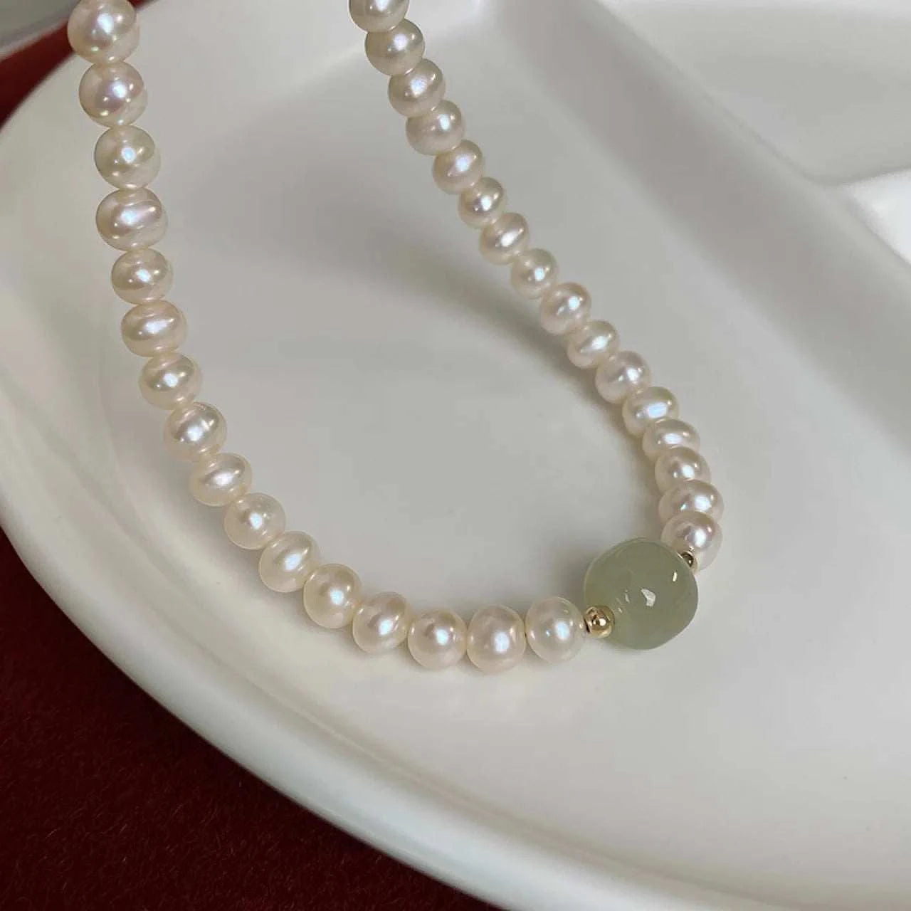 Natural Freshpearls Necklace Jewelry For Women Perlen Wiot