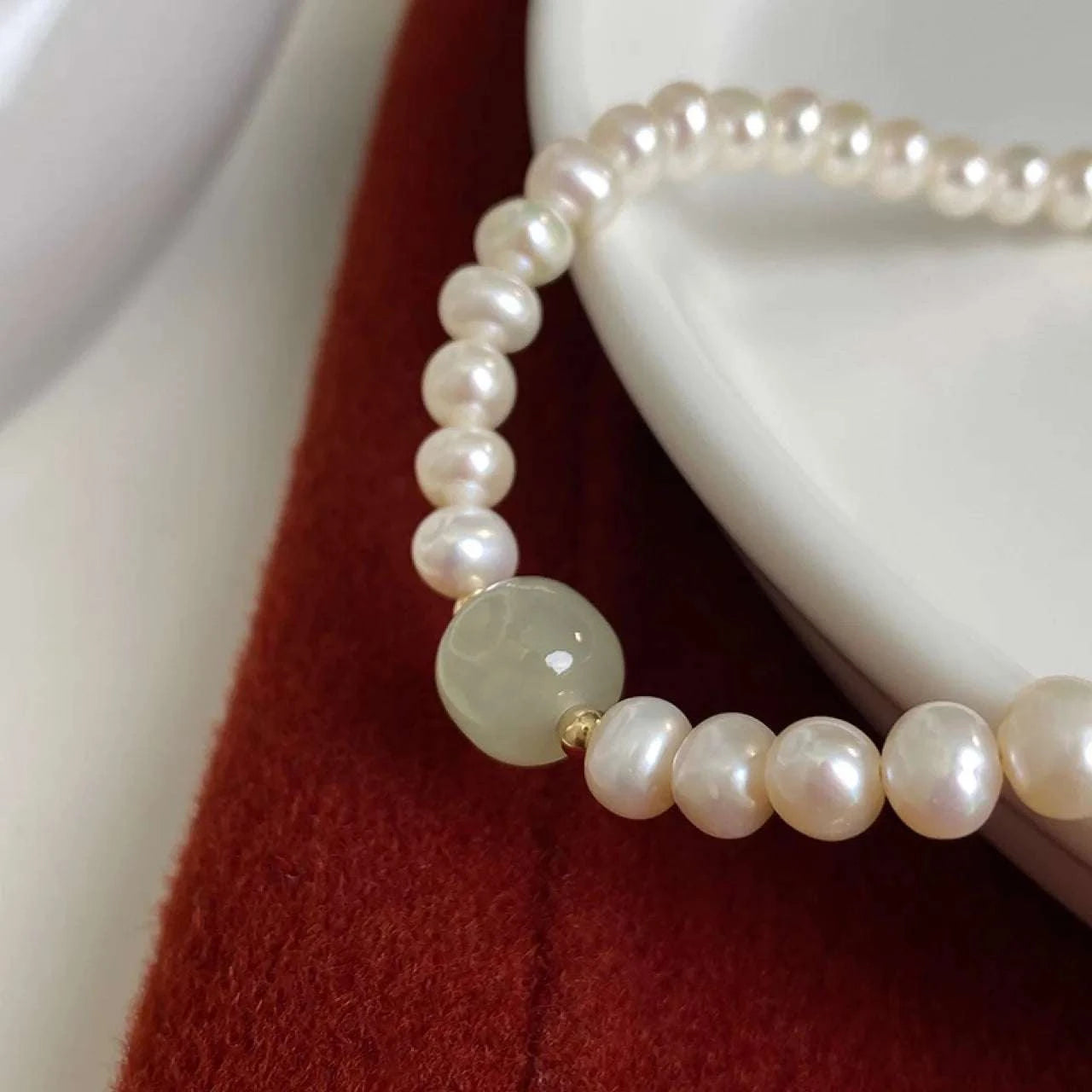 Natural Freshpearls Necklace Jewelry For Women Perlen Wiot