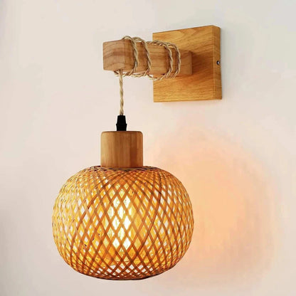 Bamboo Wall Lamp