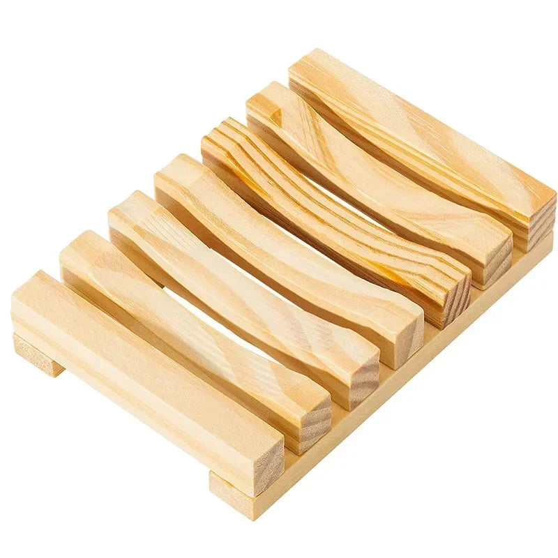 Natural Bamboo Soap Box Dishes: Eco-friendly, stylish, and durable storage.