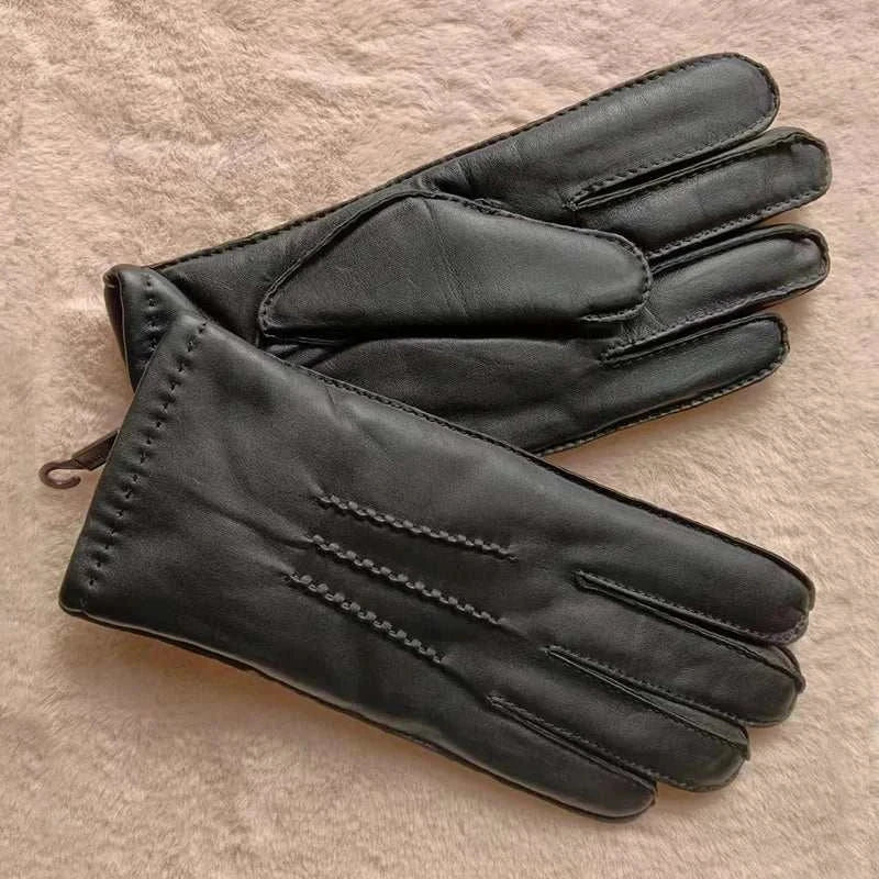 Lambskin Leather Gloves