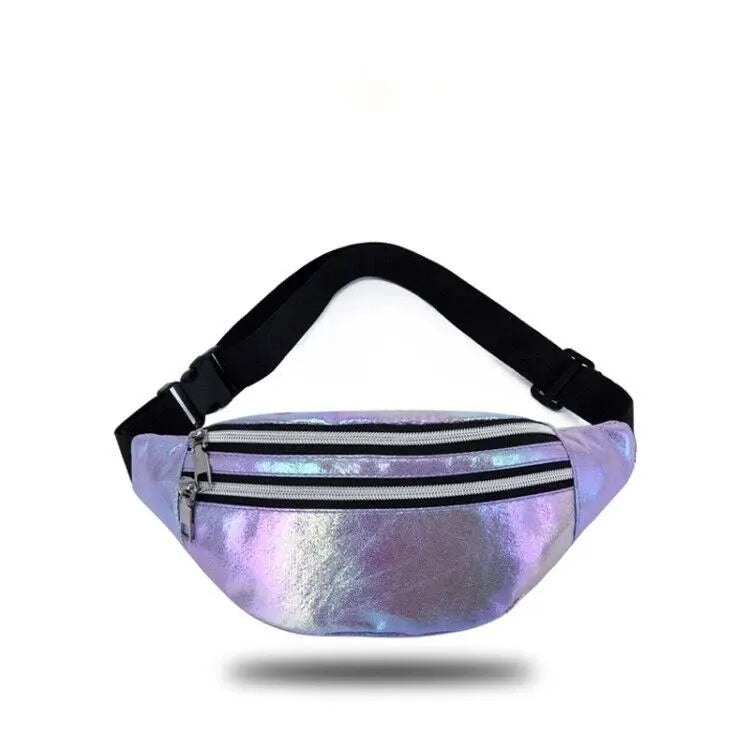 Holographic Fanny Bag: Stylish, trendy, and perfect for any adventure!