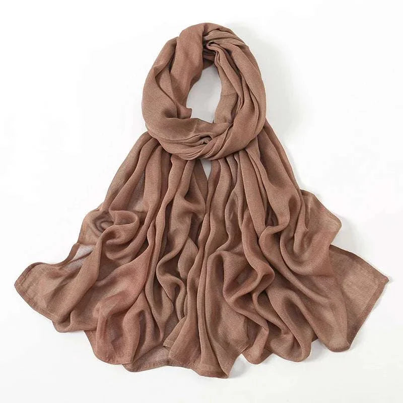 Elegant Cotton Hijab Wrap