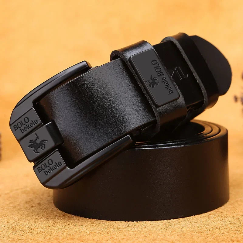 Prime Leather Belt: A timeless, high-quality accessory for any wardrobe.