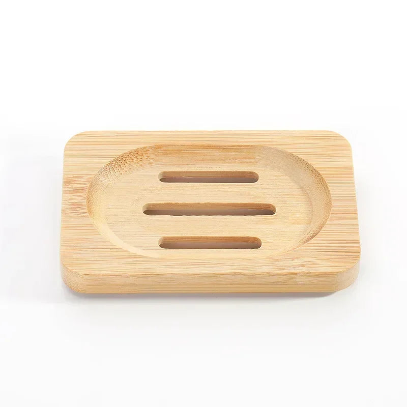 Natural Bamboo Soap Box Dishes: Eco-friendly, stylish, and durable storage.