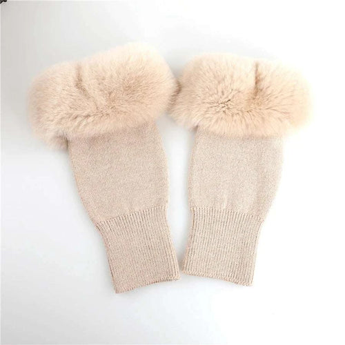 Rabbit Fur Gloves