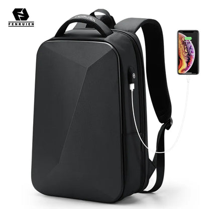 Anti-Theft Laptop Backpack with USB Perlen Wiot