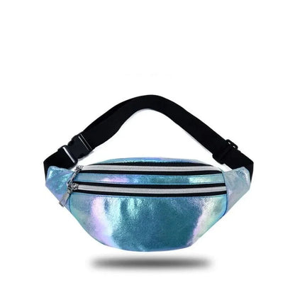 Holographic Fanny Bag: Stylish, trendy, and perfect for any adventure!