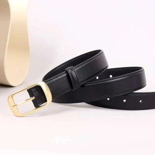 Soft Leather Pin Belt