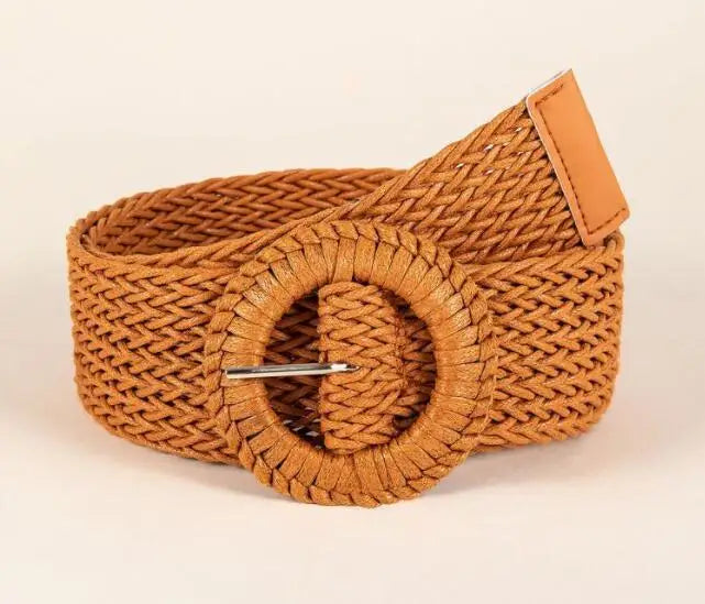 The Retro Braided Belt is a stylish accessory that adds flair to any outfit.