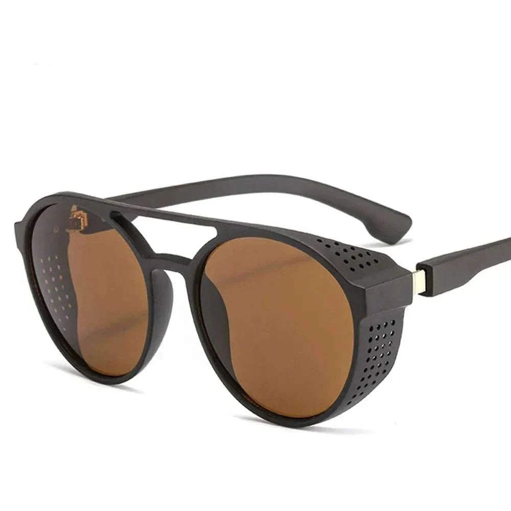 Vintage Round Sunglasses - Perlen Wiot