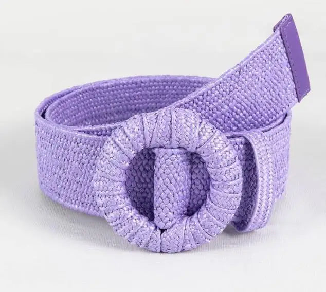 The Retro Braided Belt is a stylish accessory that adds flair to any outfit.