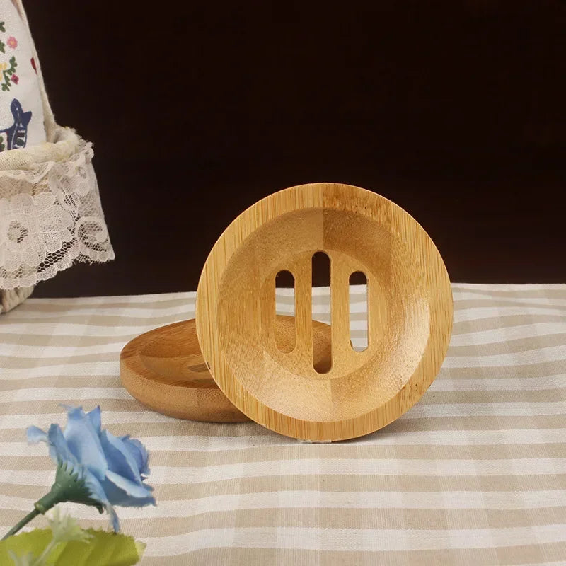 Natural Bamboo Soap Box Dishes: Eco-friendly, stylish, and durable storage.