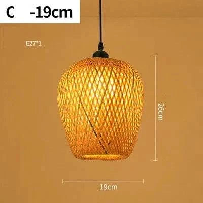 Bamboo Hanging Light Pendant