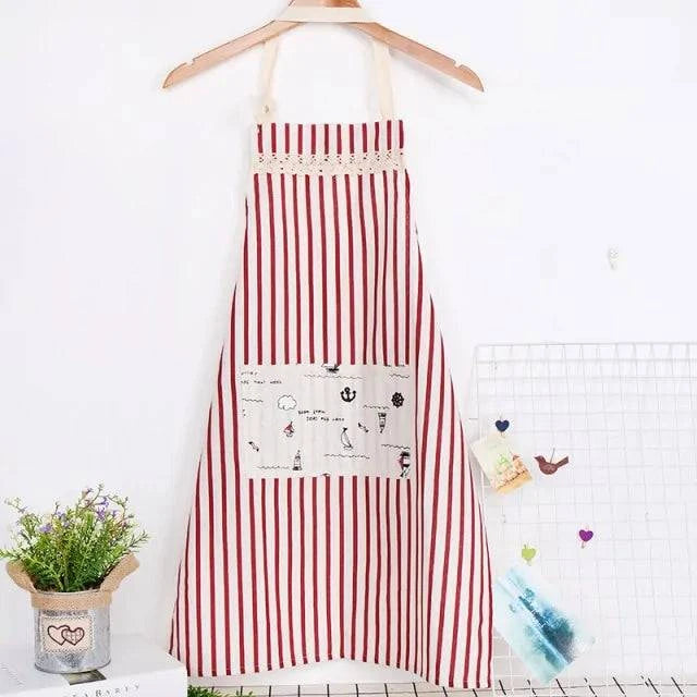 Cotton Linen Apron